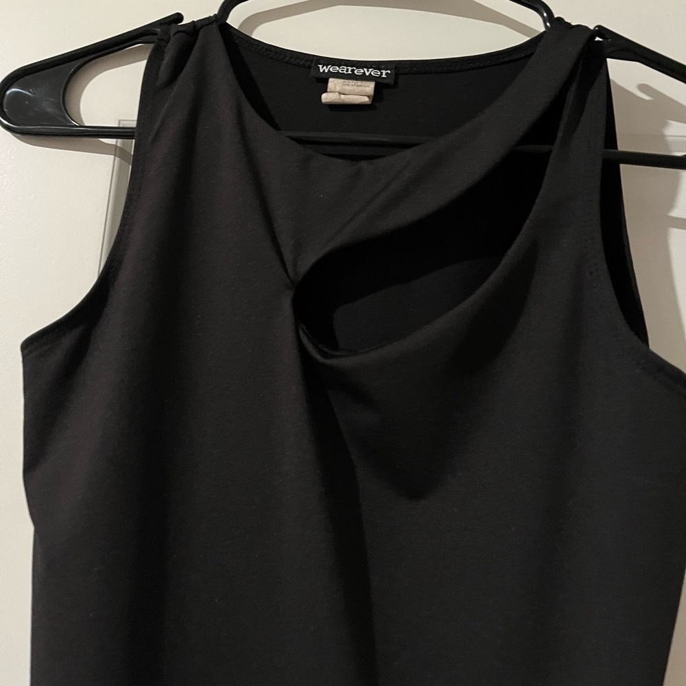 Cutout black bodysuit!